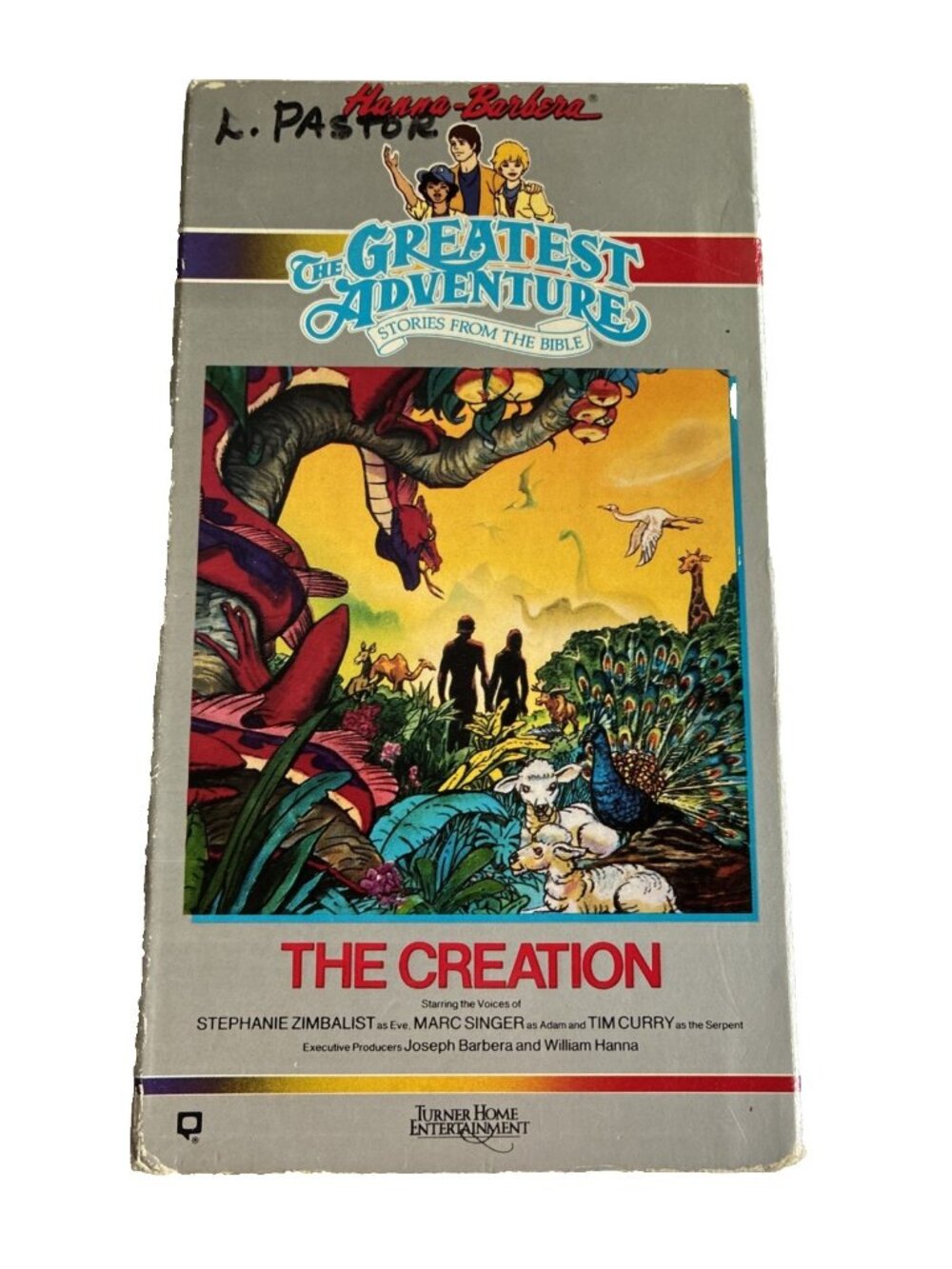 Hanna Barbera Greatest Adventure The Creation VHS Bible Story 1993 Tape